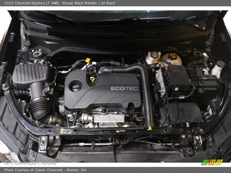 Mosaic Black Metallic / Jet Black 2020 Chevrolet Equinox LT AWD