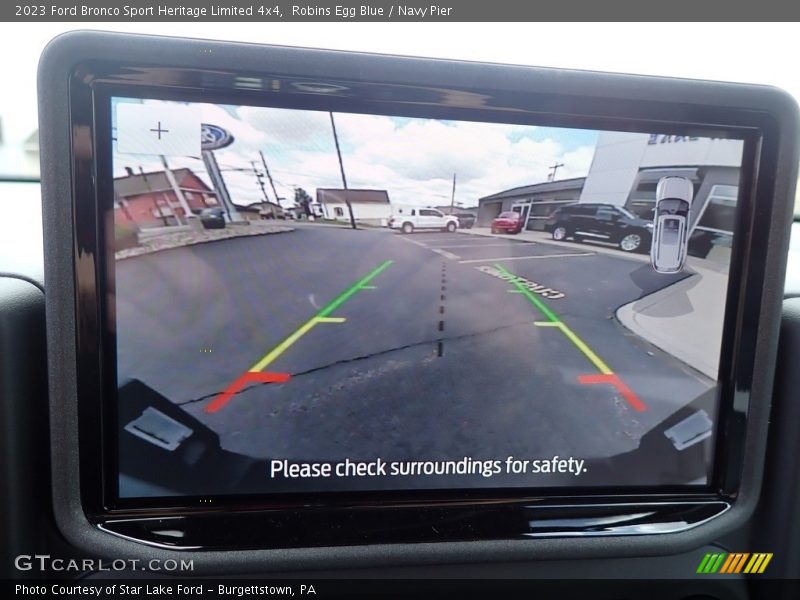 Robins Egg Blue / Navy Pier 2023 Ford Bronco Sport Heritage Limited 4x4