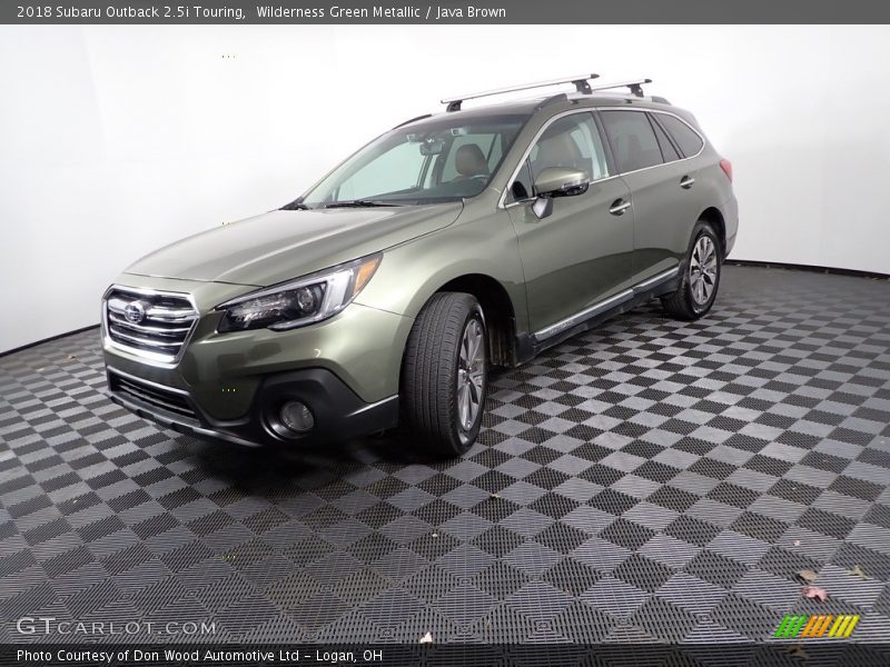 Wilderness Green Metallic / Java Brown 2018 Subaru Outback 2.5i Touring