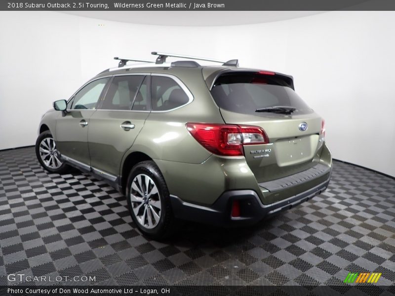 Wilderness Green Metallic / Java Brown 2018 Subaru Outback 2.5i Touring