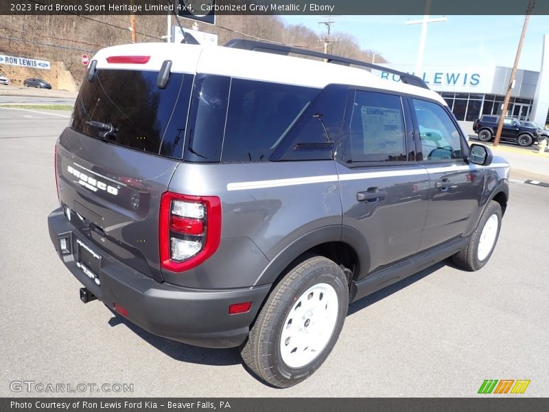 Carbonized Gray Metallic / Ebony 2023 Ford Bronco Sport Heritage Limited 4x4