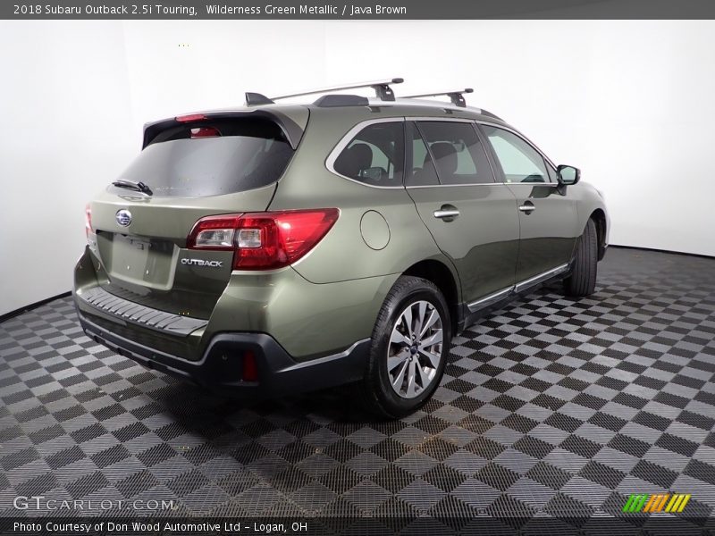 Wilderness Green Metallic / Java Brown 2018 Subaru Outback 2.5i Touring