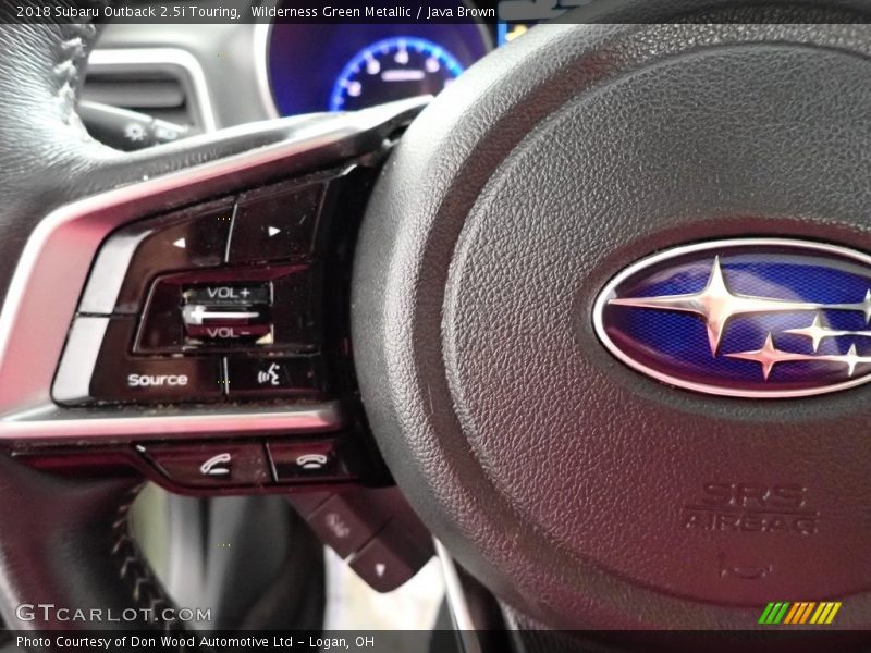Wilderness Green Metallic / Java Brown 2018 Subaru Outback 2.5i Touring