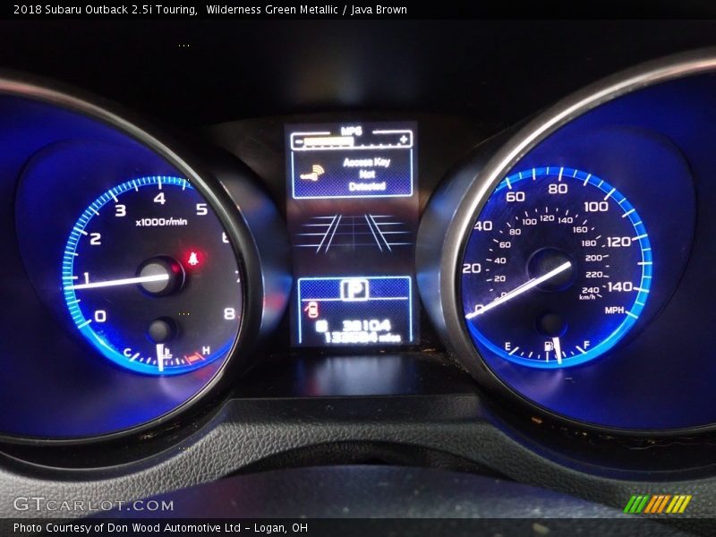 Wilderness Green Metallic / Java Brown 2018 Subaru Outback 2.5i Touring