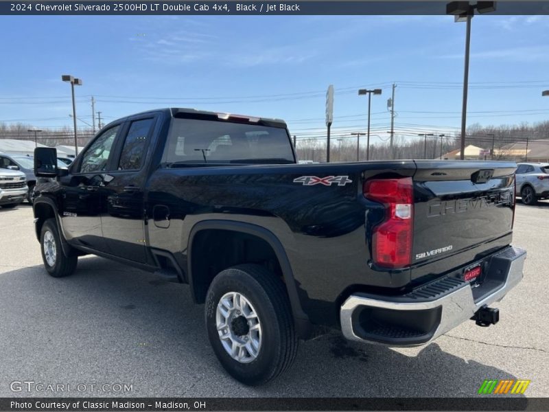 Black / Jet Black 2024 Chevrolet Silverado 2500HD LT Double Cab 4x4