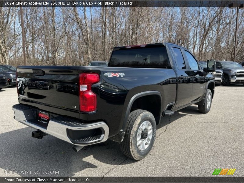 Black / Jet Black 2024 Chevrolet Silverado 2500HD LT Double Cab 4x4