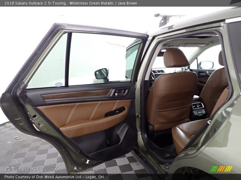 Wilderness Green Metallic / Java Brown 2018 Subaru Outback 2.5i Touring