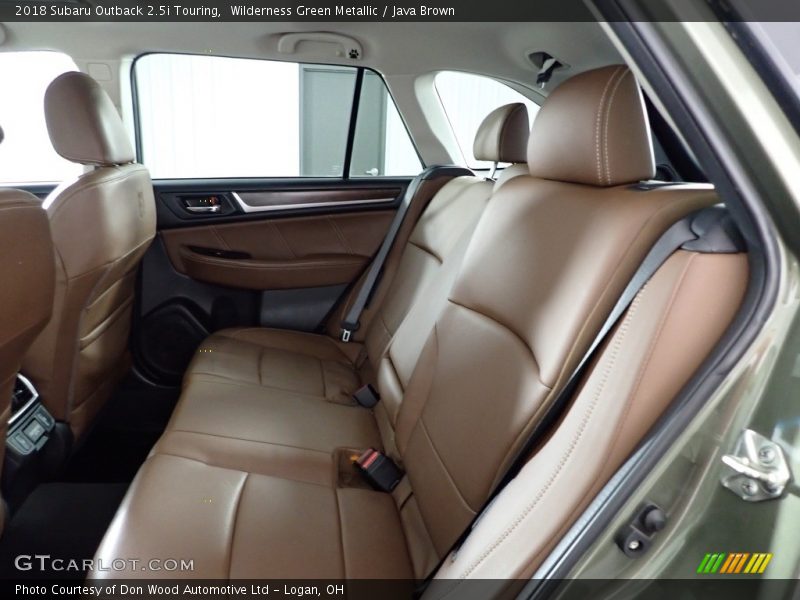 Wilderness Green Metallic / Java Brown 2018 Subaru Outback 2.5i Touring