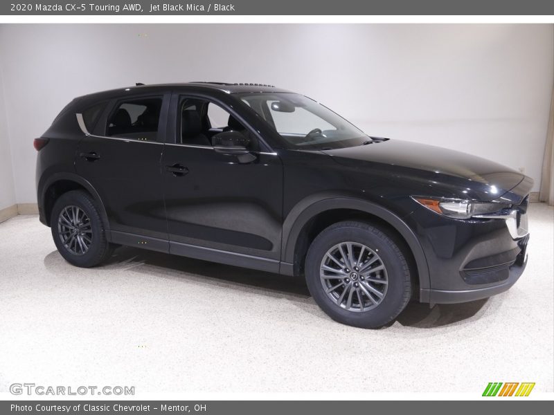 Jet Black Mica / Black 2020 Mazda CX-5 Touring AWD