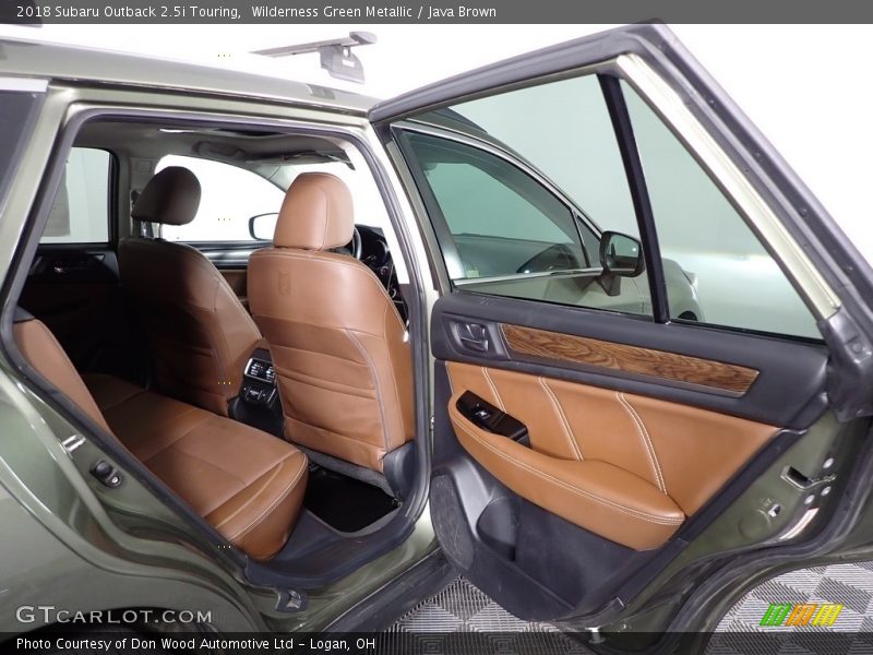 Wilderness Green Metallic / Java Brown 2018 Subaru Outback 2.5i Touring