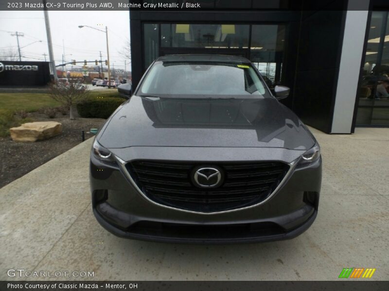 Machine Gray Metallic / Black 2023 Mazda CX-9 Touring Plus AWD