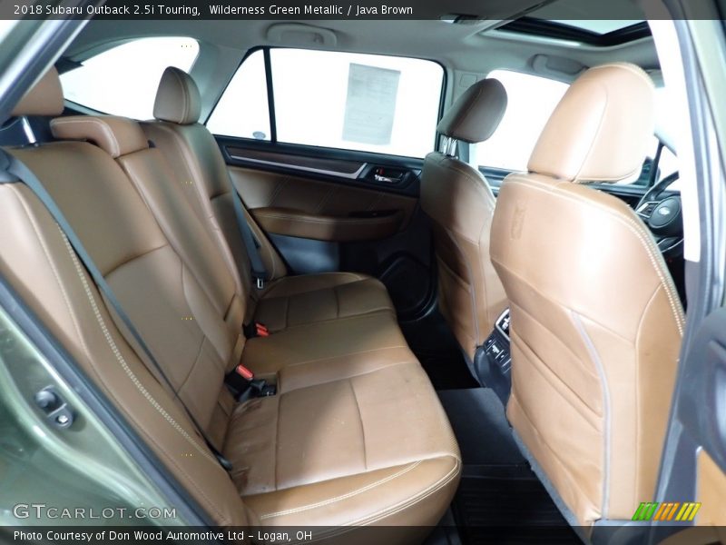 Wilderness Green Metallic / Java Brown 2018 Subaru Outback 2.5i Touring