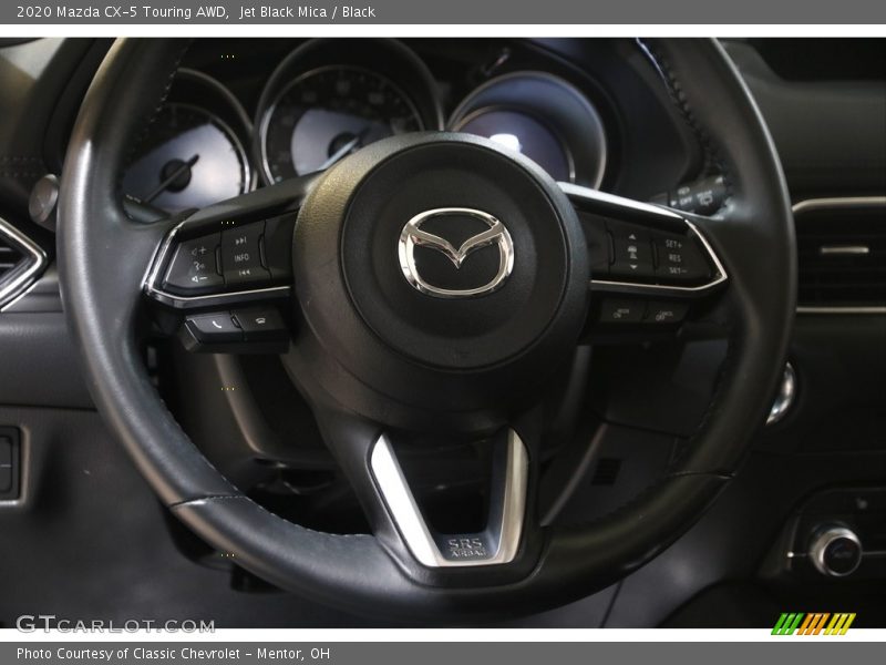 Jet Black Mica / Black 2020 Mazda CX-5 Touring AWD