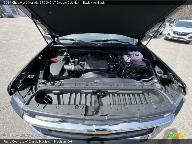 Black / Jet Black 2024 Chevrolet Silverado 2500HD LT Double Cab 4x4