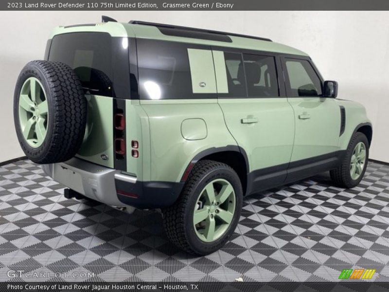 Grasmere Green / Ebony 2023 Land Rover Defender 110 75th Limited Edition