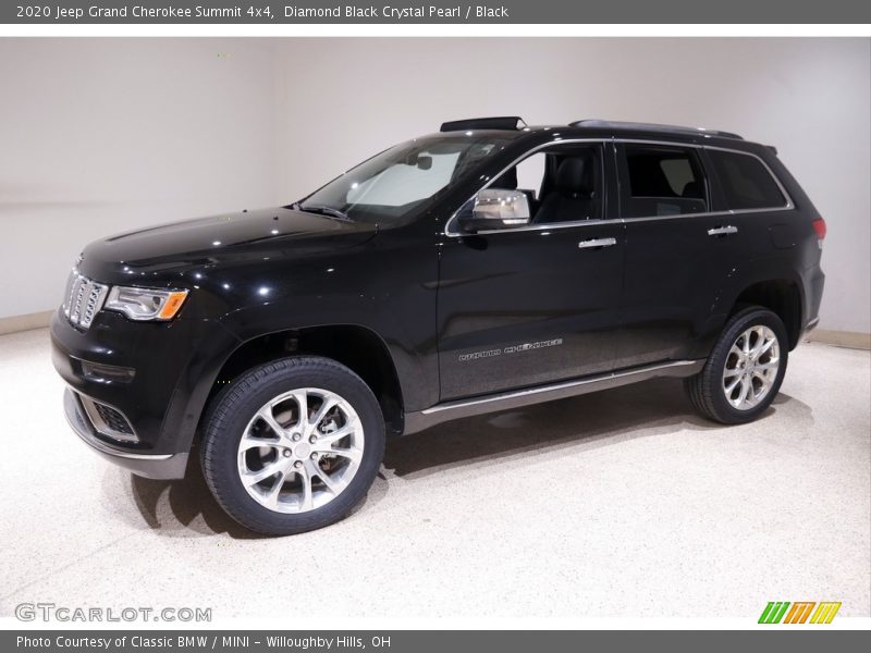 Diamond Black Crystal Pearl / Black 2020 Jeep Grand Cherokee Summit 4x4