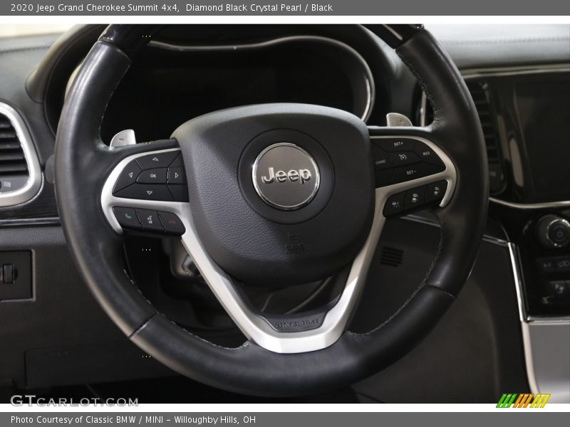 Diamond Black Crystal Pearl / Black 2020 Jeep Grand Cherokee Summit 4x4