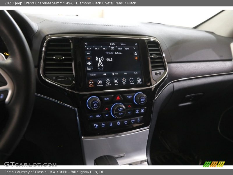 Diamond Black Crystal Pearl / Black 2020 Jeep Grand Cherokee Summit 4x4