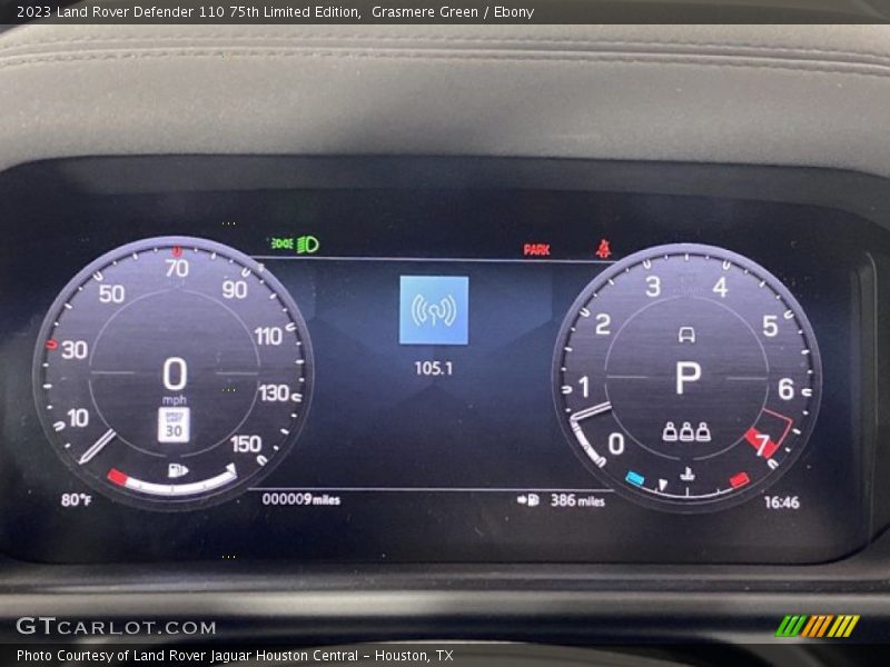  2023 Defender 110 75th Limited Edition 110 75th Limited Edition Gauges