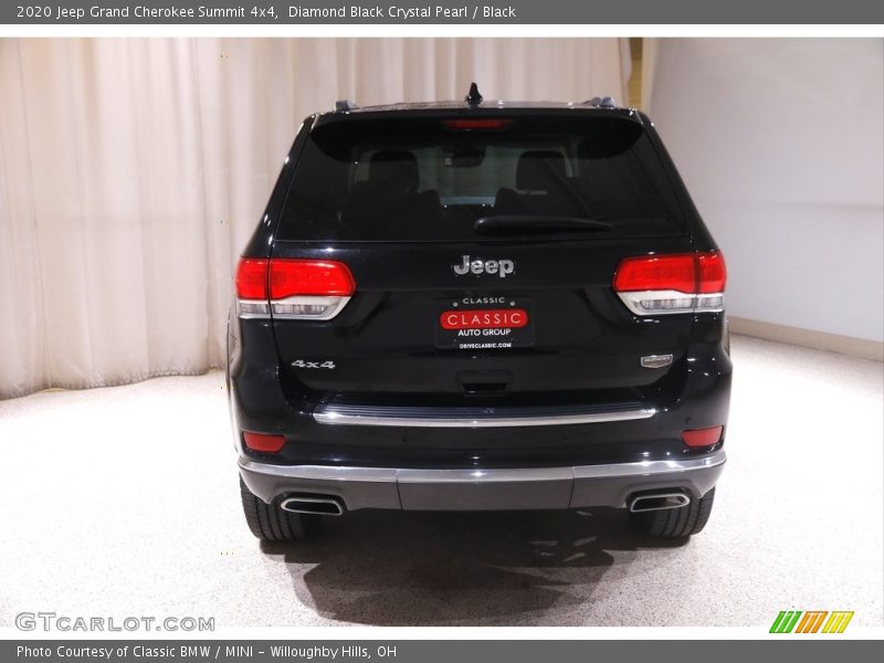 Diamond Black Crystal Pearl / Black 2020 Jeep Grand Cherokee Summit 4x4