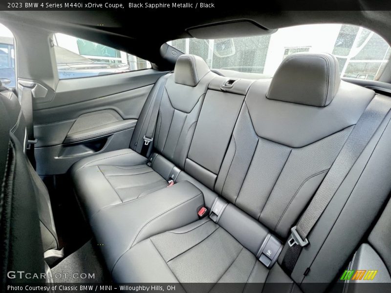 Rear Seat of 2023 4 Series M440i xDrive Coupe