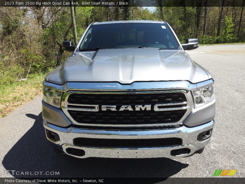 Billet Silver Metallic / Black 2023 Ram 1500 Big Horn Quad Cab 4x4