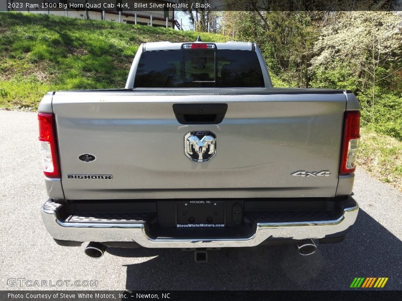 Billet Silver Metallic / Black 2023 Ram 1500 Big Horn Quad Cab 4x4