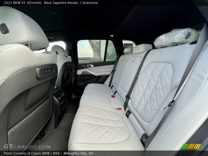 Black Sapphire Metallic / Silverstone 2023 BMW X5 xDrive40i