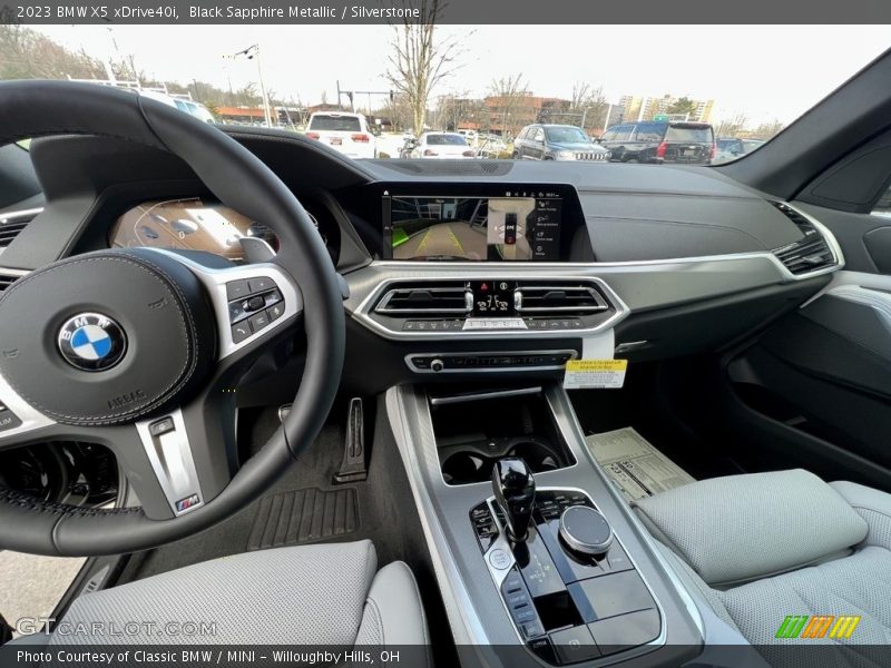 Black Sapphire Metallic / Silverstone 2023 BMW X5 xDrive40i