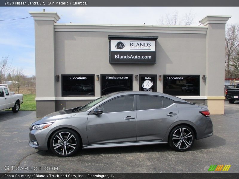 Gun Metallic / Charcoal 2020 Nissan Sentra SR
