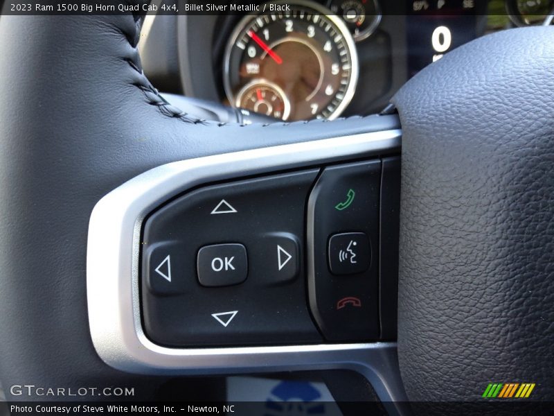  2023 1500 Big Horn Quad Cab 4x4 Steering Wheel