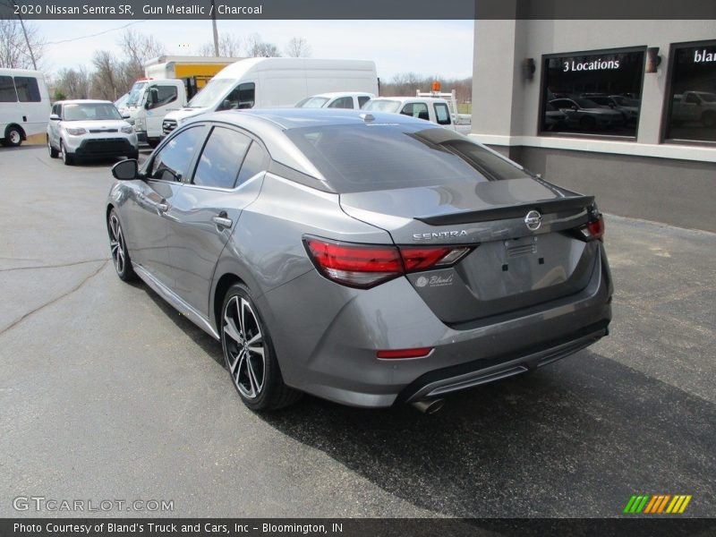 Gun Metallic / Charcoal 2020 Nissan Sentra SR
