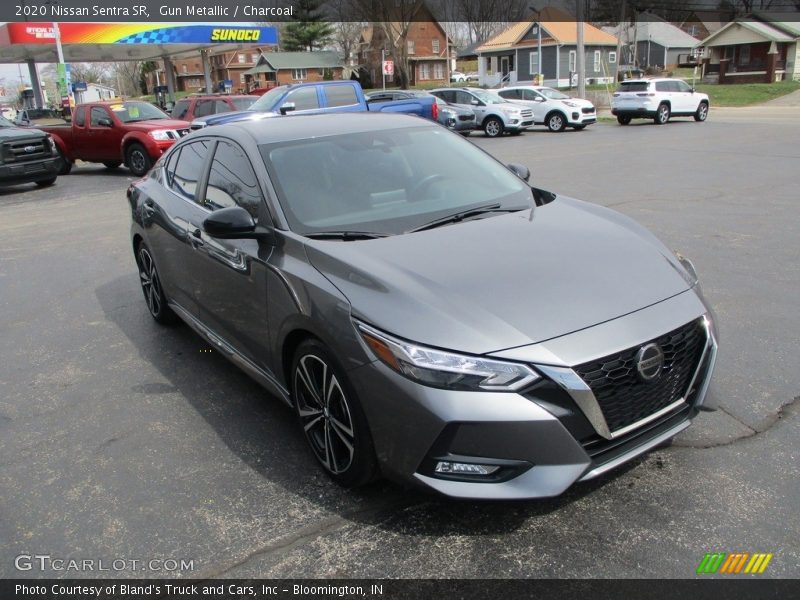 Gun Metallic / Charcoal 2020 Nissan Sentra SR