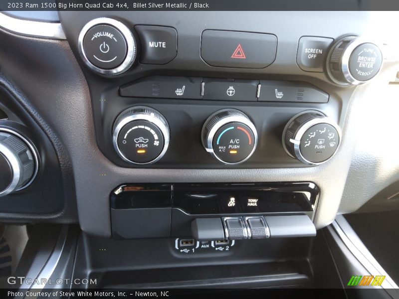 Controls of 2023 1500 Big Horn Quad Cab 4x4