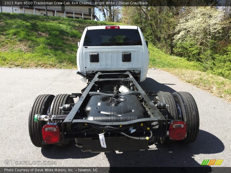 Bright White / Diesel Gray/Black 2023 Ram 4500 Tradesman Crew Cab 4x4 Chassis