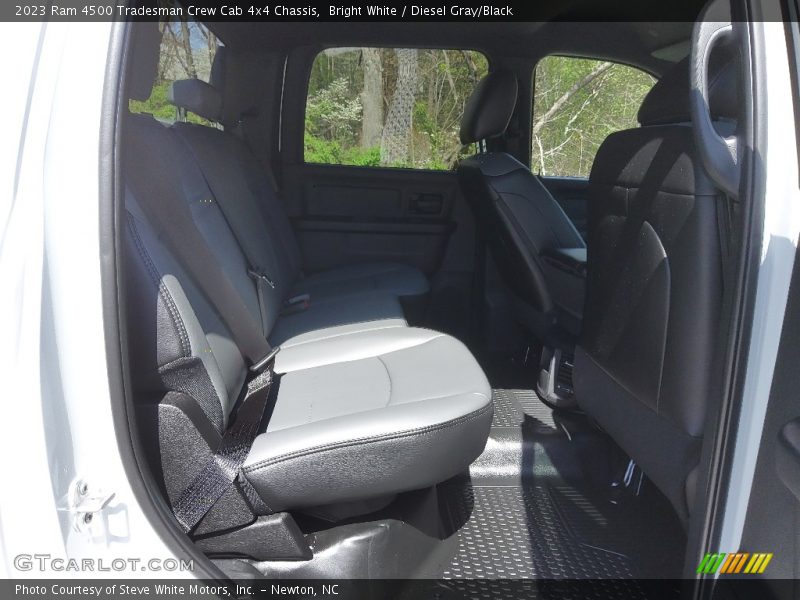 Bright White / Diesel Gray/Black 2023 Ram 4500 Tradesman Crew Cab 4x4 Chassis