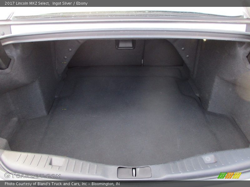 Ingot Silver / Ebony 2017 Lincoln MKZ Select