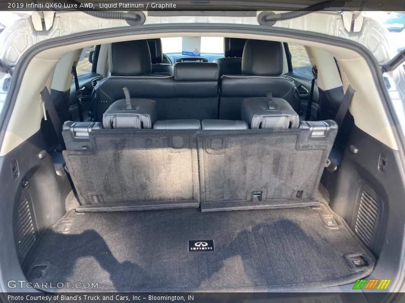 Liquid Platinum / Graphite 2019 Infiniti QX60 Luxe AWD