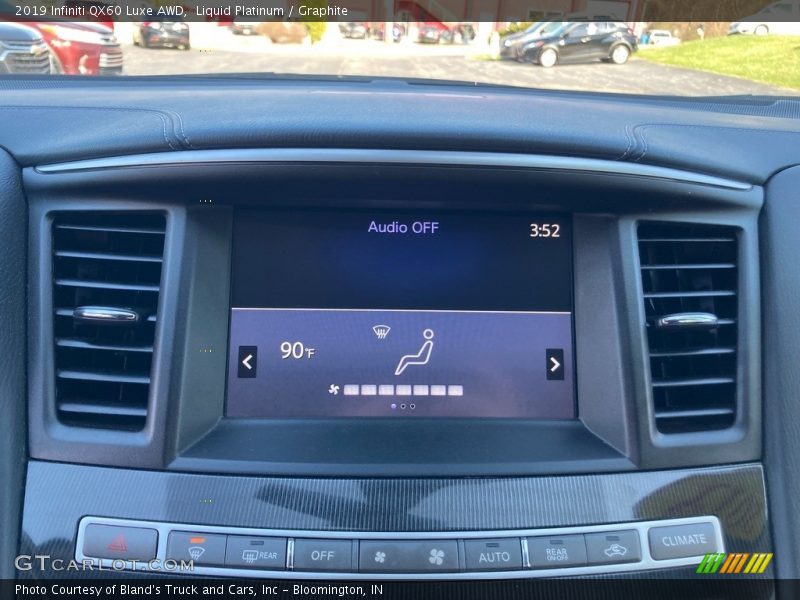 Liquid Platinum / Graphite 2019 Infiniti QX60 Luxe AWD