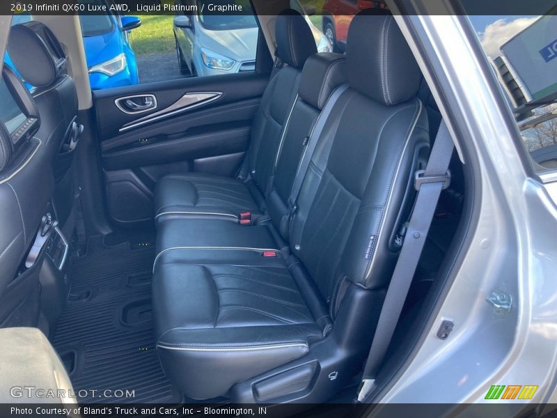 Liquid Platinum / Graphite 2019 Infiniti QX60 Luxe AWD