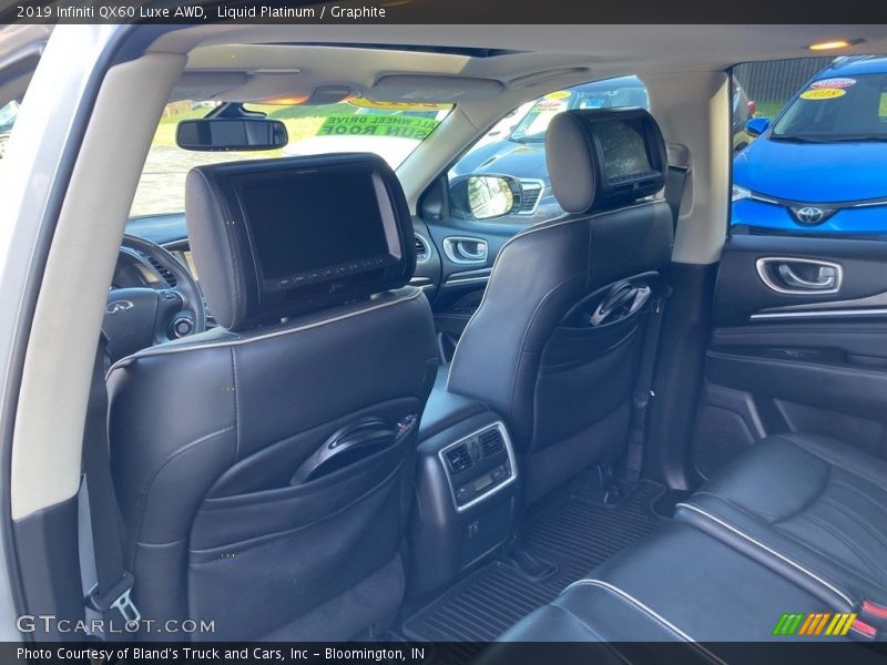 Liquid Platinum / Graphite 2019 Infiniti QX60 Luxe AWD