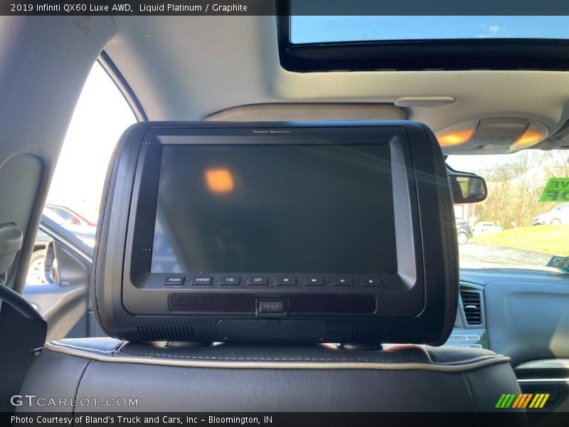 Liquid Platinum / Graphite 2019 Infiniti QX60 Luxe AWD