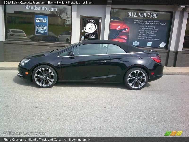 Ebony Twilight Metallic / Jet Black 2019 Buick Cascada Premium