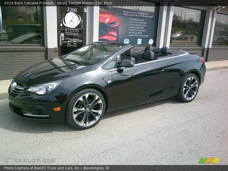 Ebony Twilight Metallic / Jet Black 2019 Buick Cascada Premium
