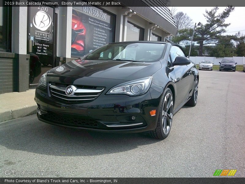 Ebony Twilight Metallic / Jet Black 2019 Buick Cascada Premium