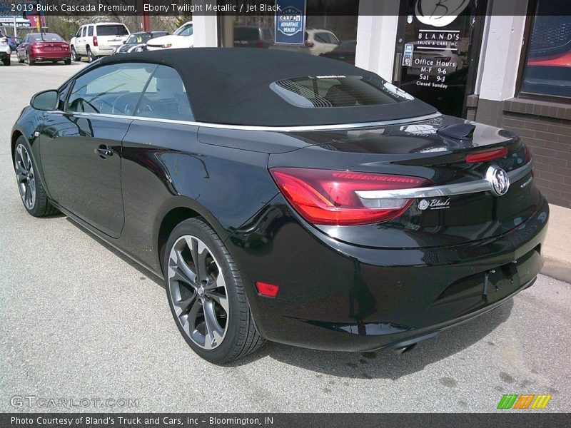 Ebony Twilight Metallic / Jet Black 2019 Buick Cascada Premium