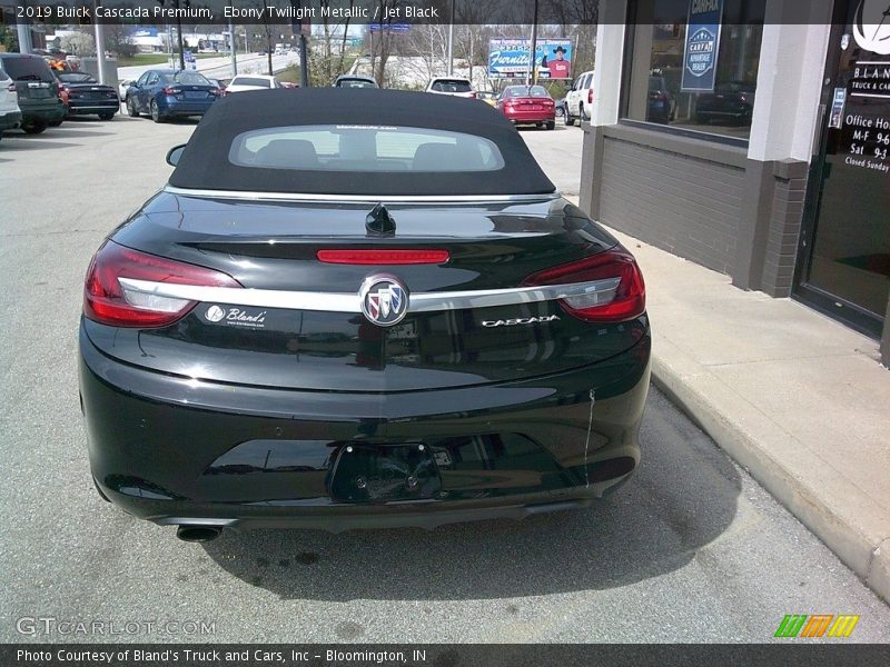 Ebony Twilight Metallic / Jet Black 2019 Buick Cascada Premium
