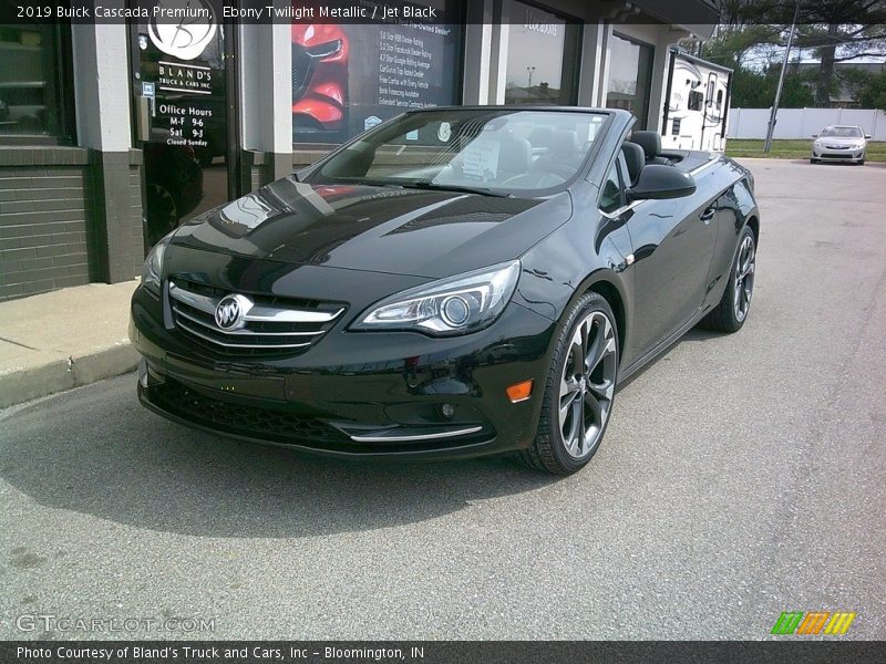 Ebony Twilight Metallic / Jet Black 2019 Buick Cascada Premium