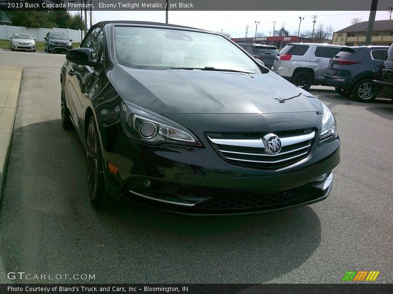 Ebony Twilight Metallic / Jet Black 2019 Buick Cascada Premium