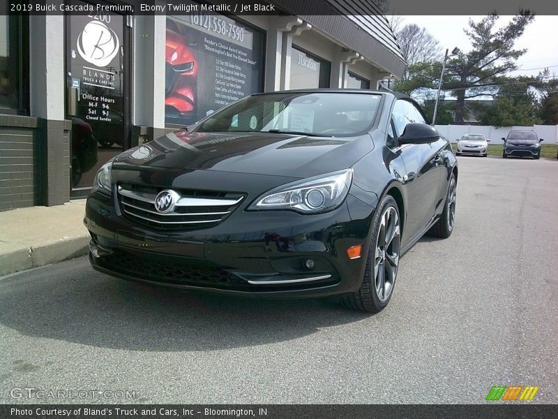 Ebony Twilight Metallic / Jet Black 2019 Buick Cascada Premium